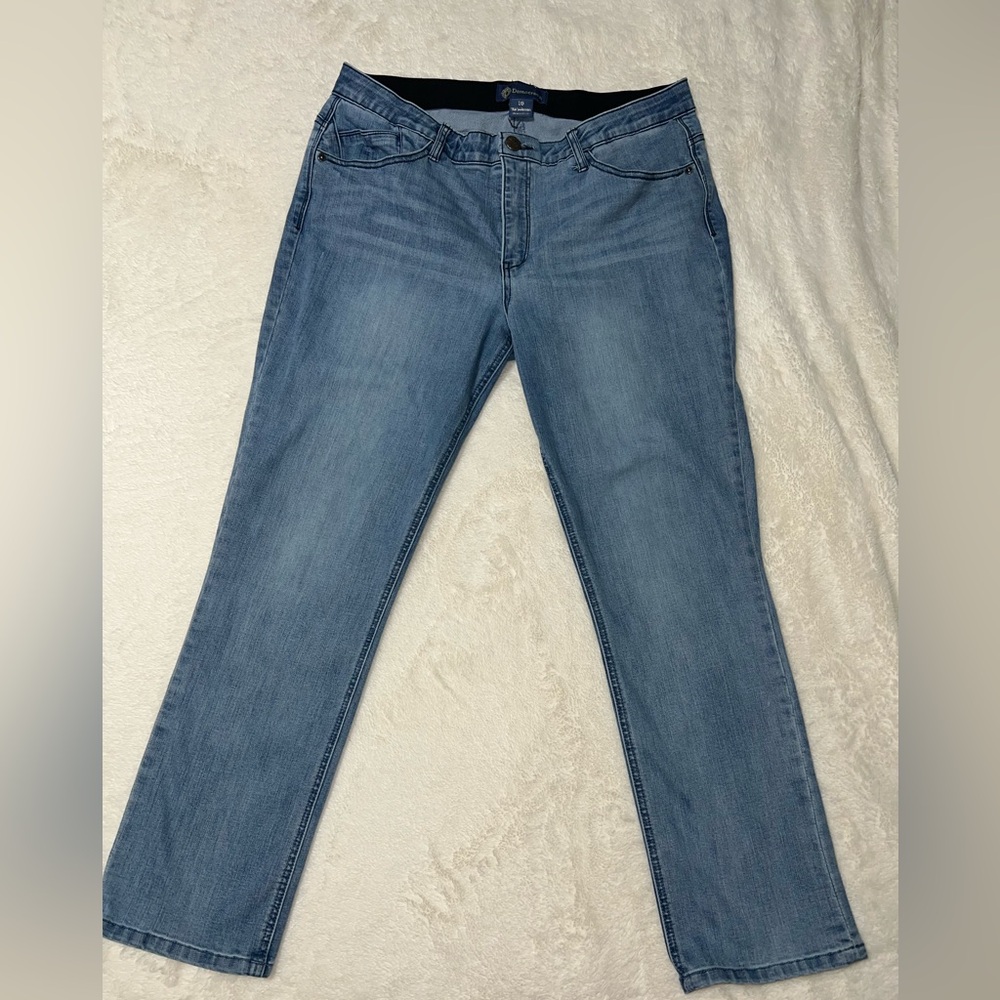 Democracy Light Blue Straight Leg Jeans